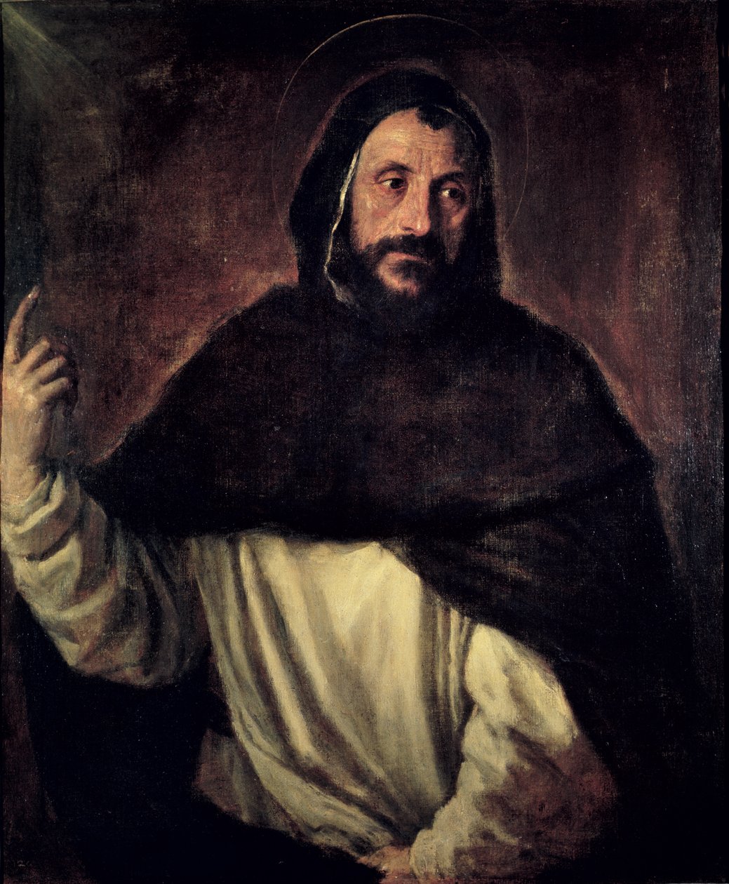 سینټ ډومینیک (1170-1221) پولی autorstwa Tiziano Vecelli