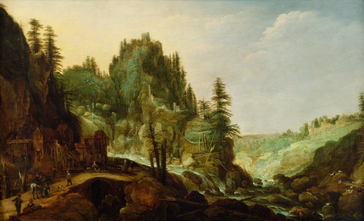Krajobraz autorstwa Tobias Verhaecht