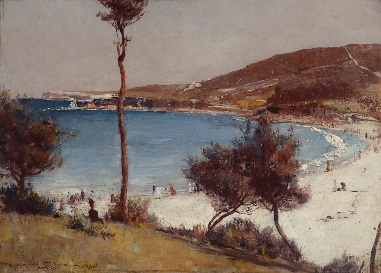 Wakacyjny szkic w Coogee autorstwa Tom Roberts