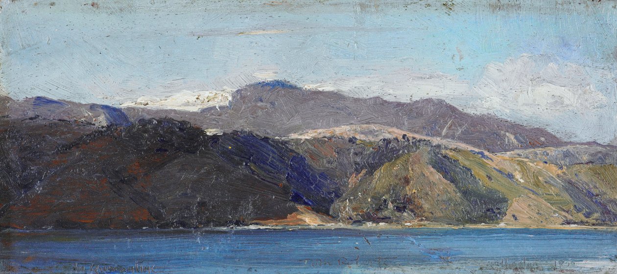W kwarantannie, Wellington autorstwa Tom Roberts