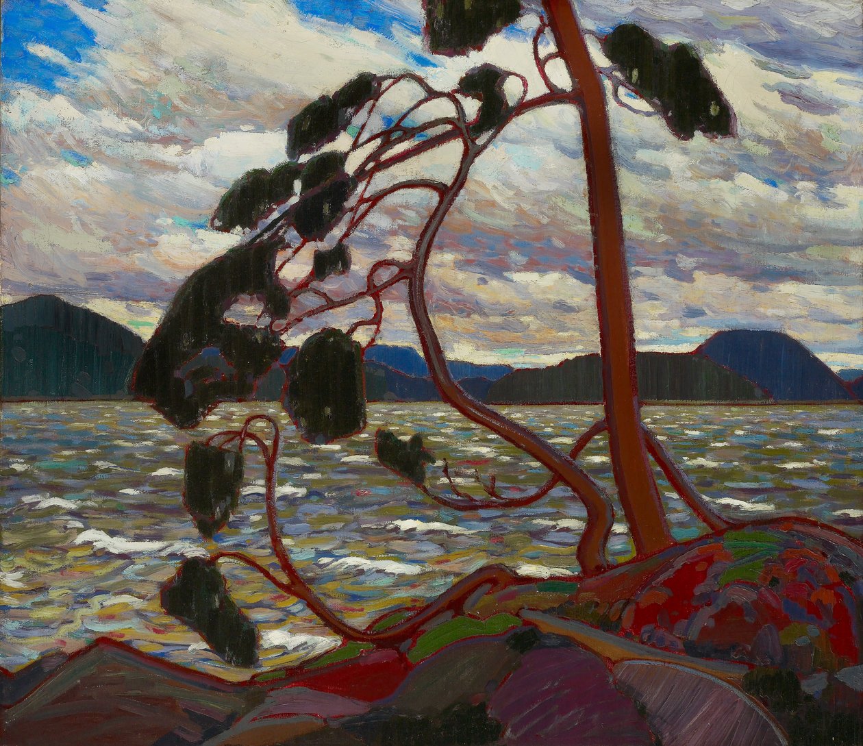 Zachodni wiatr autorstwa Tom Thomson