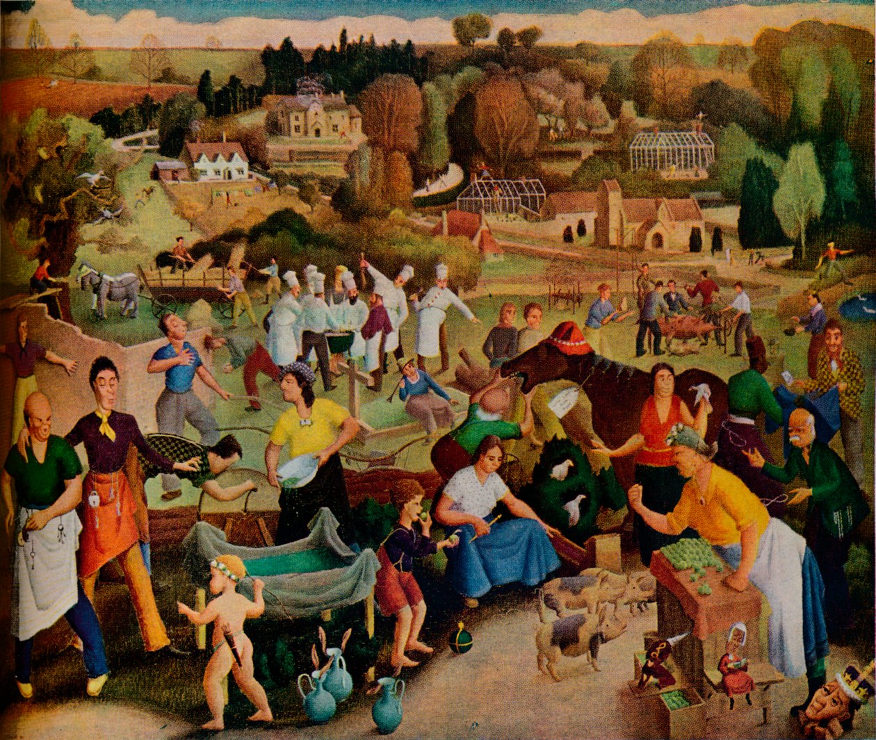 Przysłowia, 1939 autorstwa Tom Chadwick