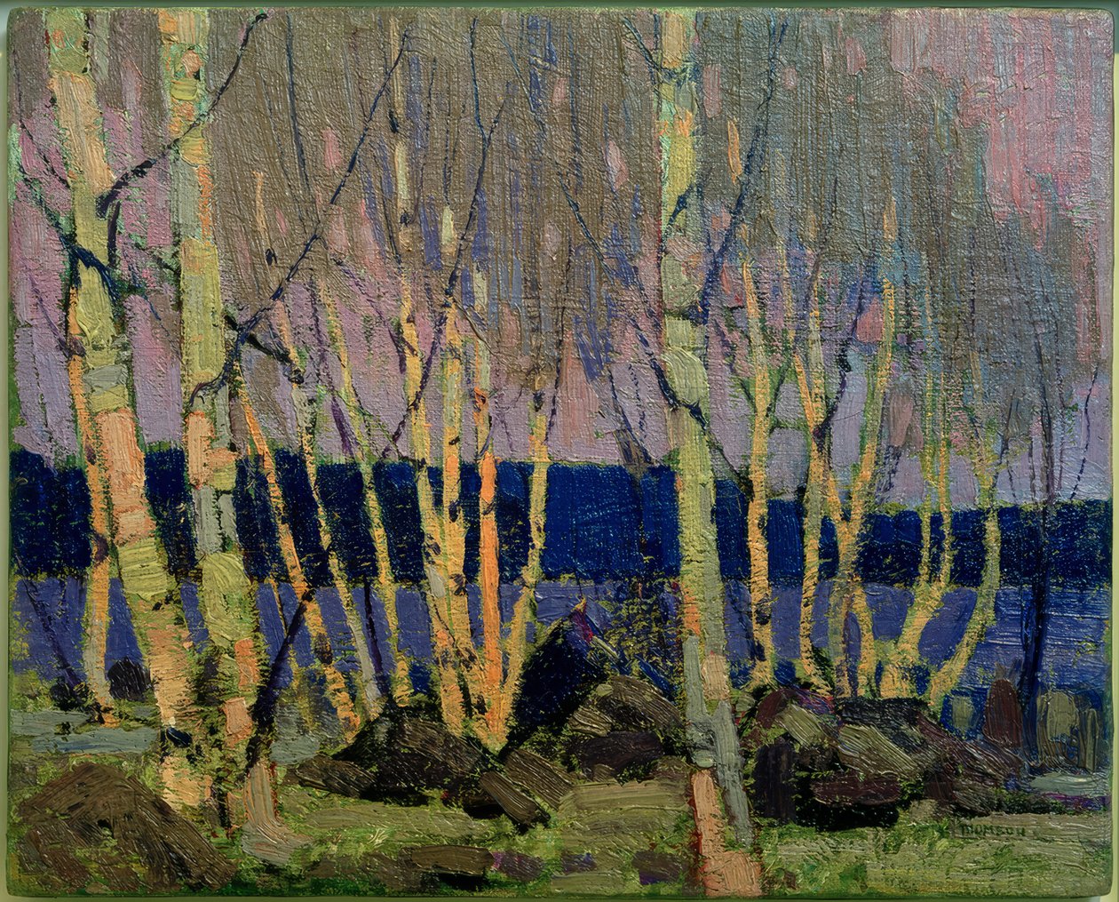 Wieczór, Jezioro Kajakowe autorstwa Tom Thomson