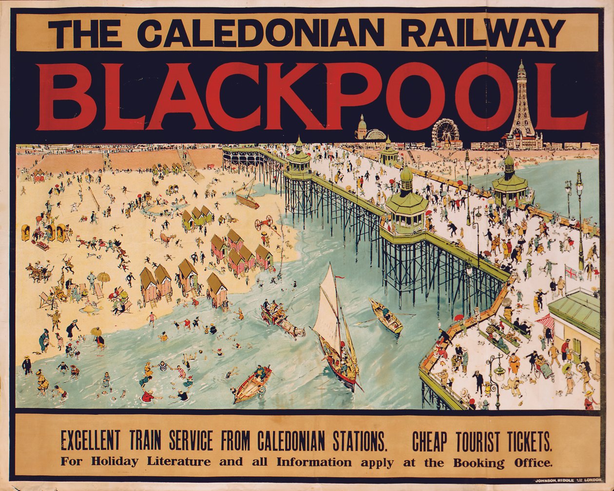 Blackpool (kolor lito) autorstwa Tony Sarg