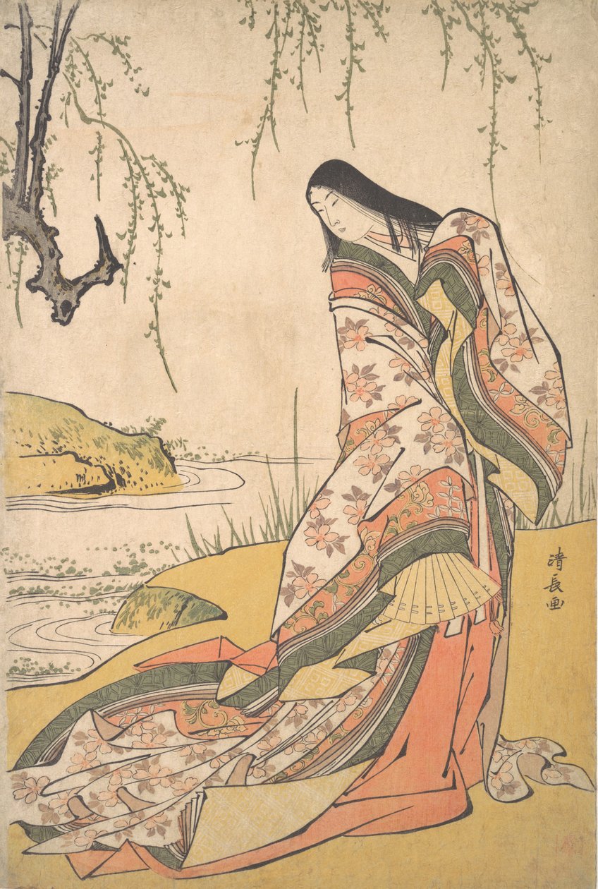 Kanjo: Dama dworu, ca. 1790. autorstwa Torii Kiyonaga