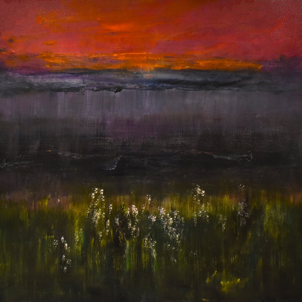 Eventide 2, 2017 (olej na płótnie) autorstwa Tracy Lambros
