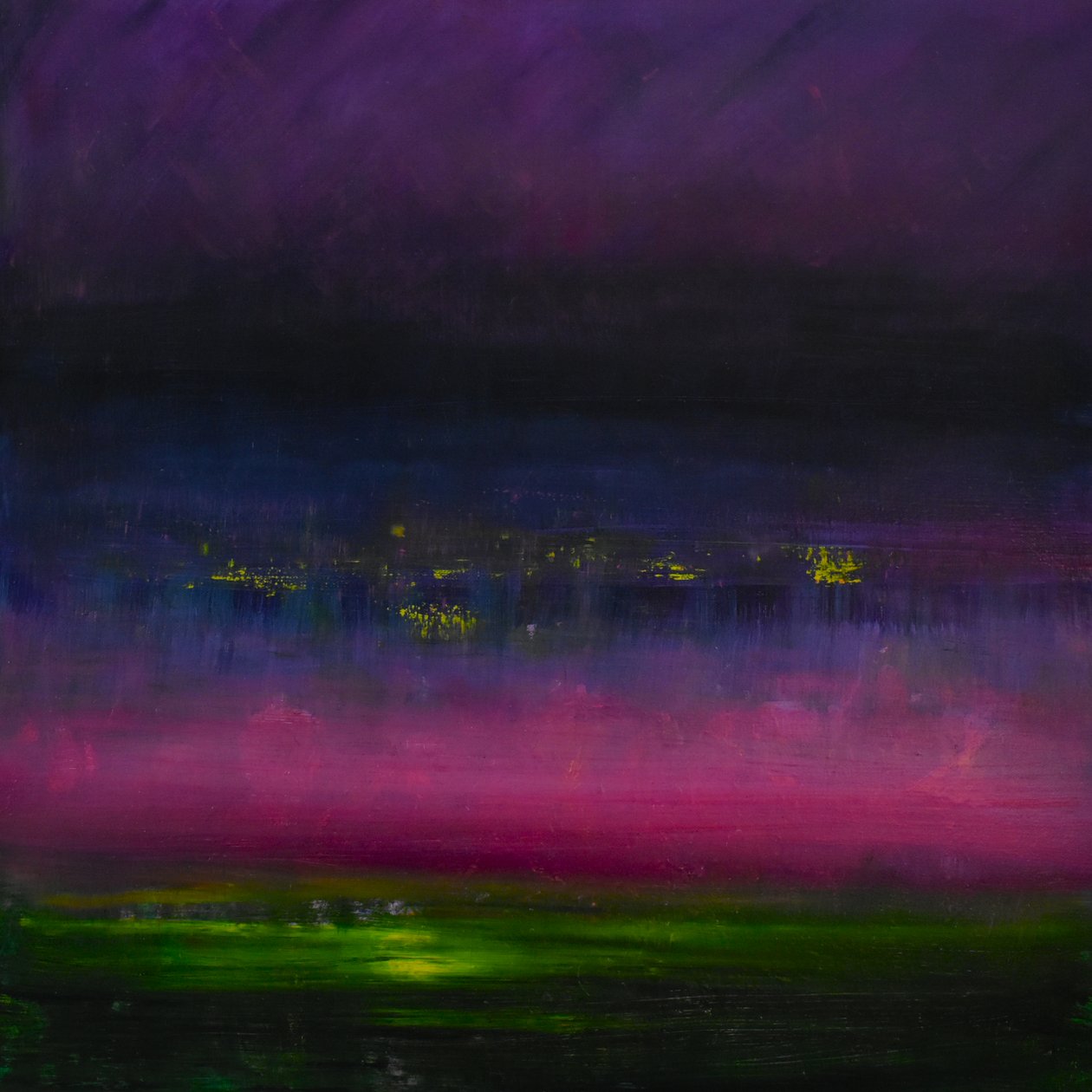 Eventide 4, 2017 (olej na płótnie) autorstwa Tracy Lambros