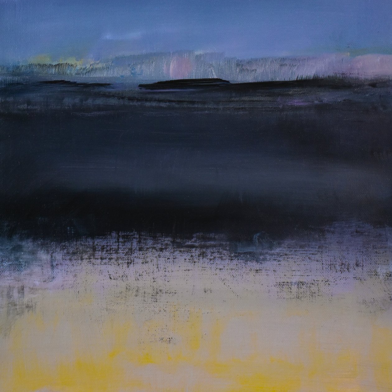 Tar Bay, 2017 (olej na płótnie) autorstwa Tracy Lambros