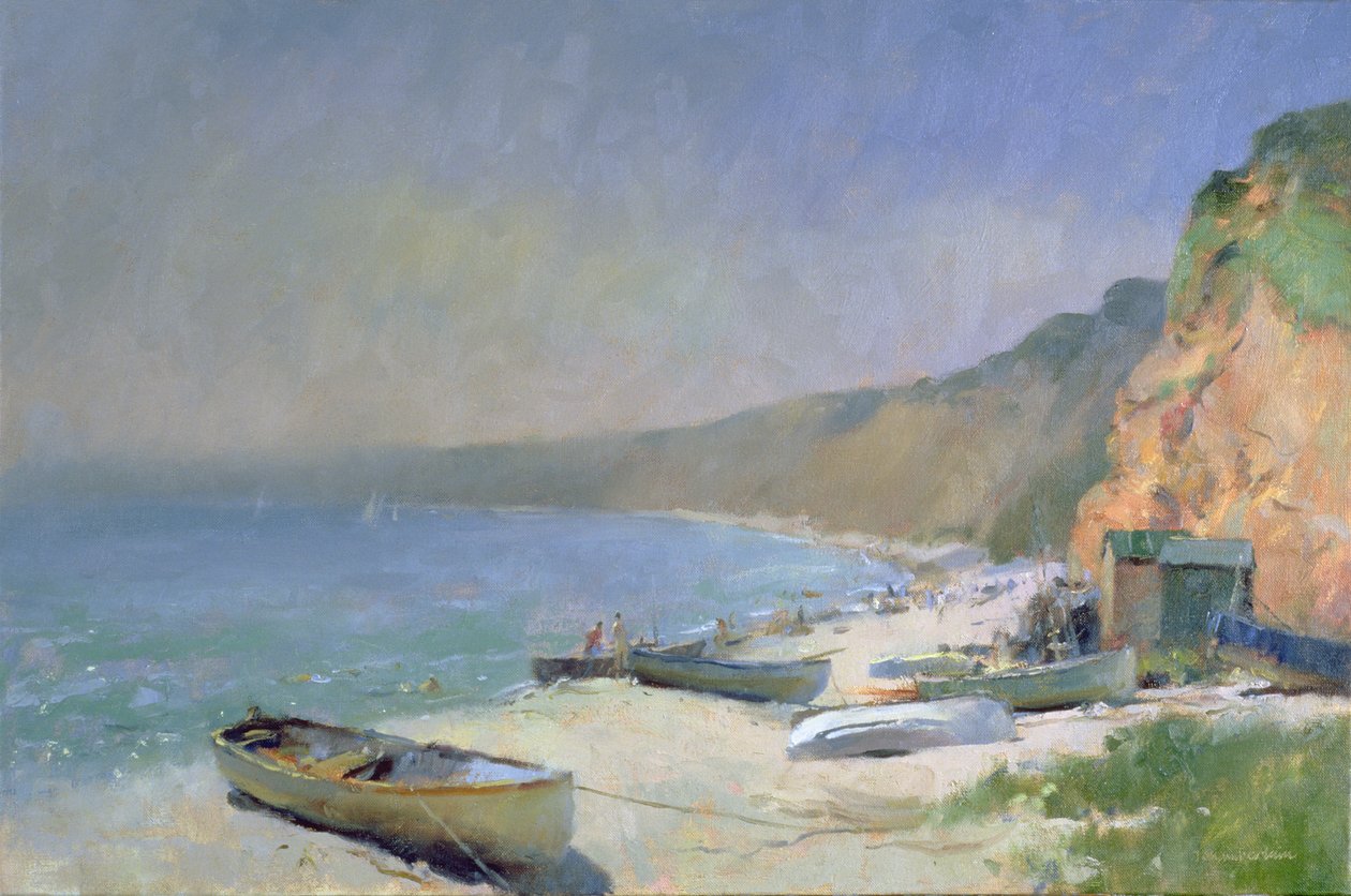 Shimmering Beach, Budleigh Salterton autorstwa Trevor Chamberlain