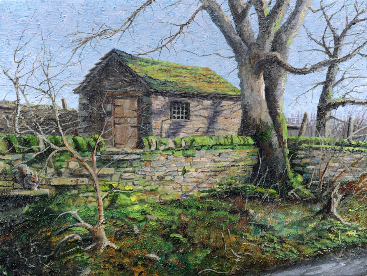 Kamienna Stodoła, Alport, Derbyshire, 2009 autorstwa Trevor Neal