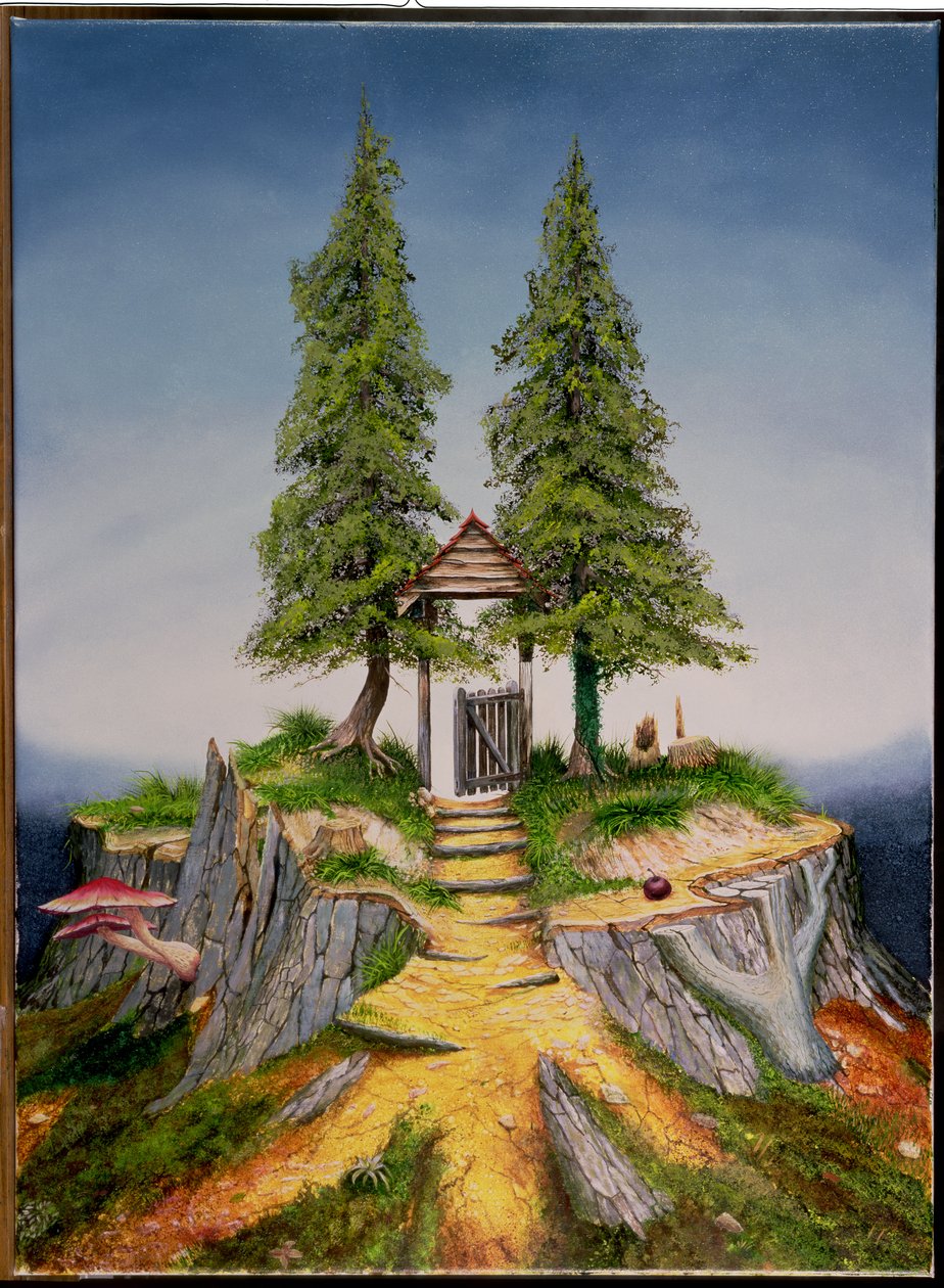 Pejzaż drzew, 1992 autorstwa Trevor Neal