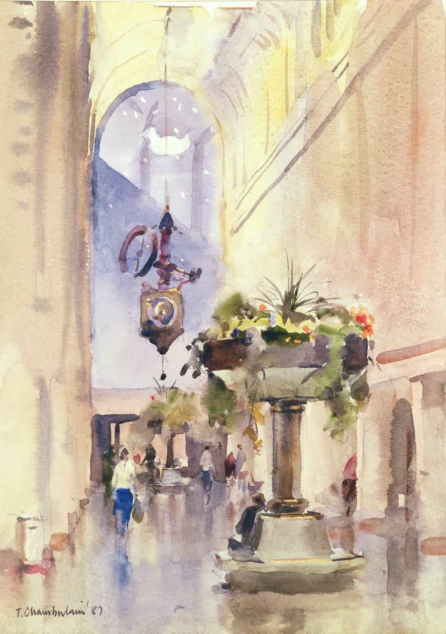 Pasaż handlowy w Cheltenham autorstwa Trevor Chamberlain