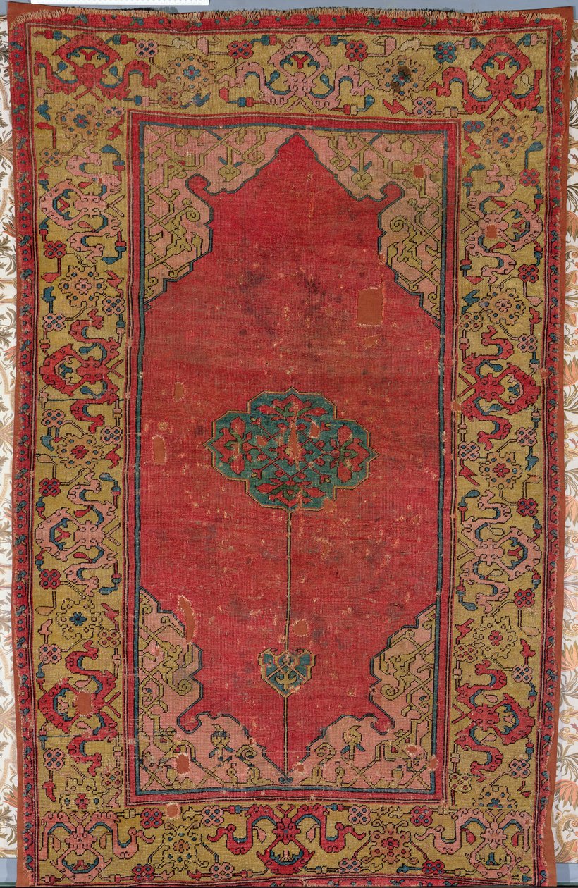 Dywan Oushak (wełna) autorstwa Turkish School