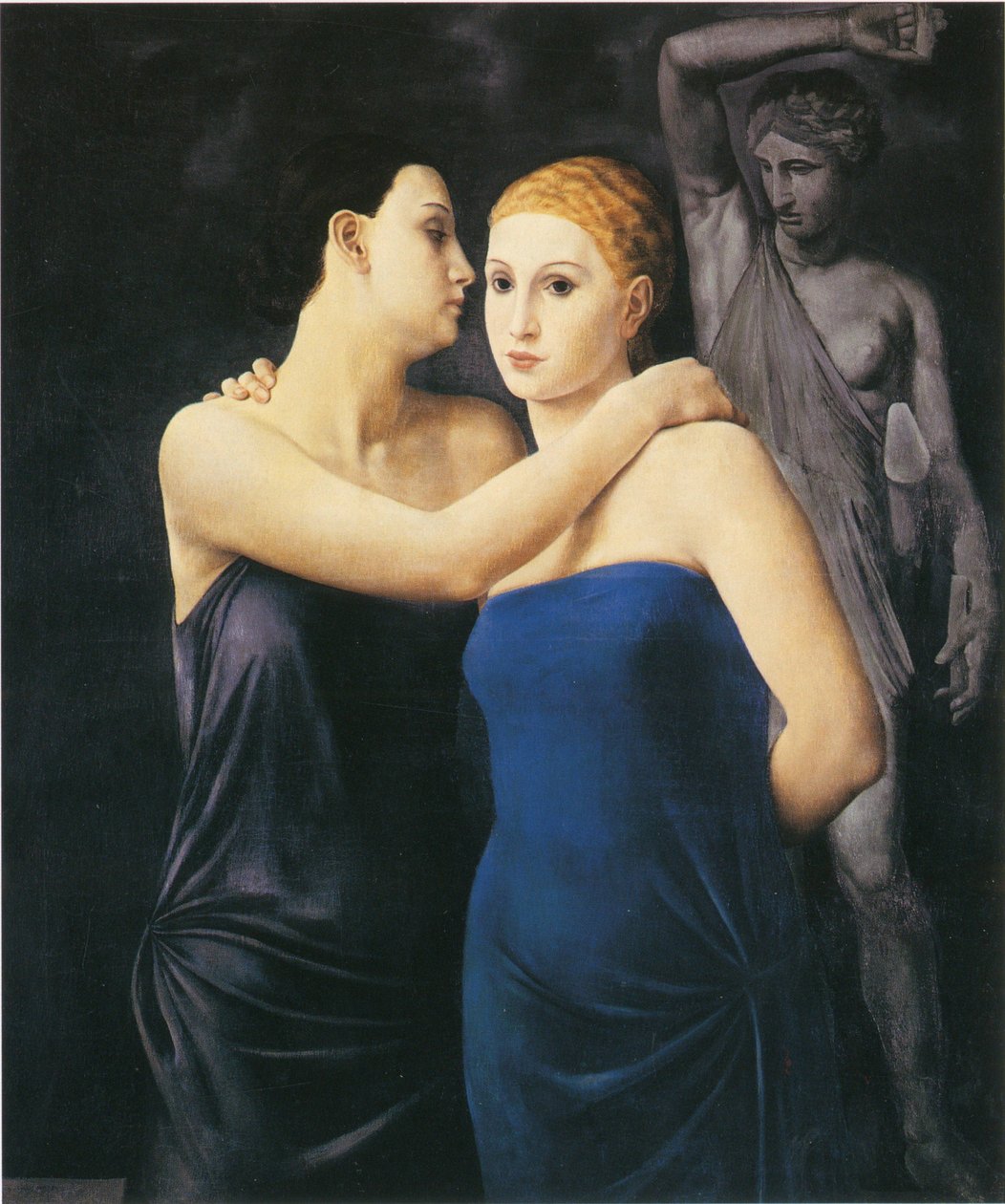 Le amiche Przyjaciele, 1924. autorstwa Ubaldo Oppi
