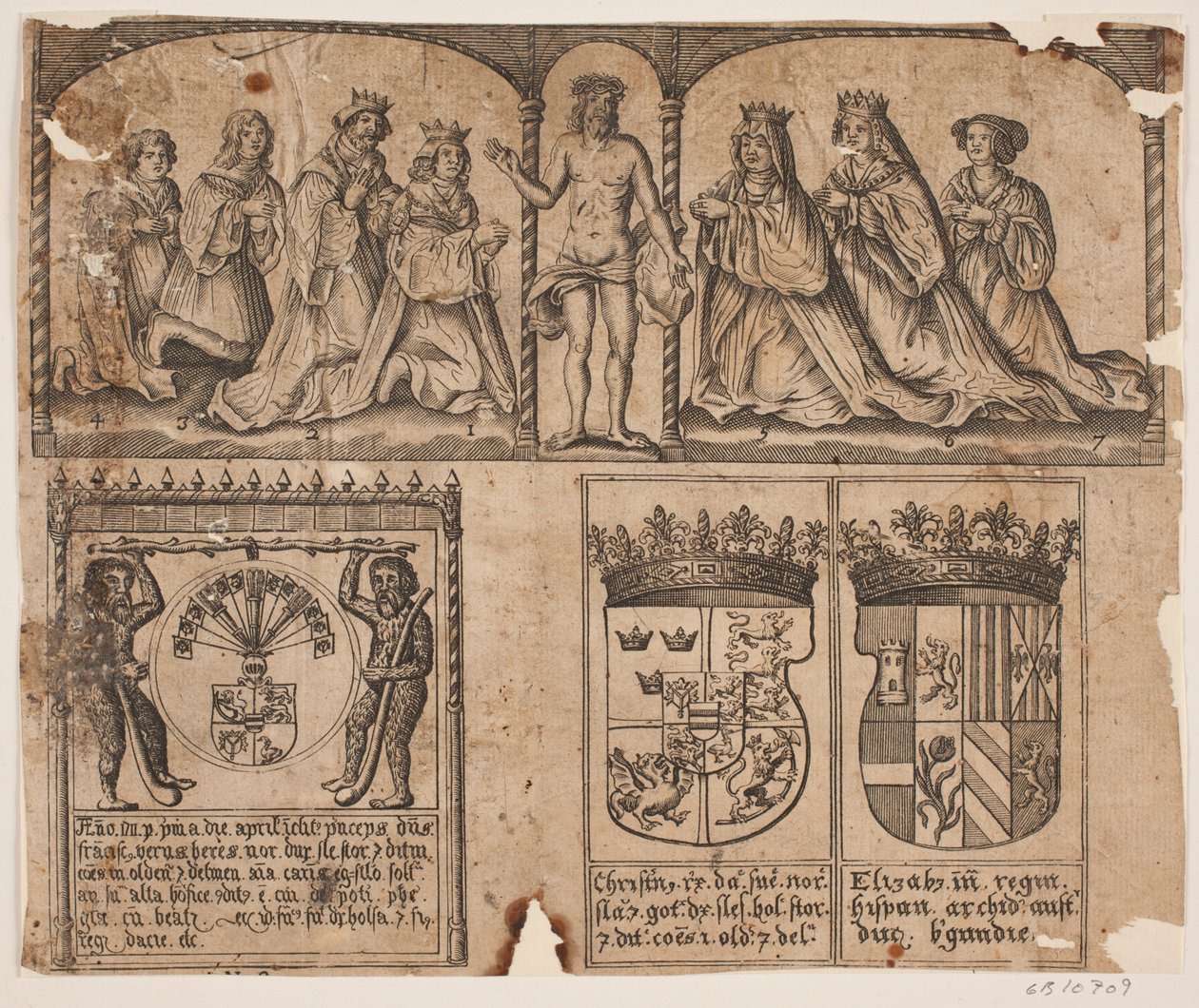 Fragment ołtarza Clausa Berga w Odense autorstwa Ubekendt