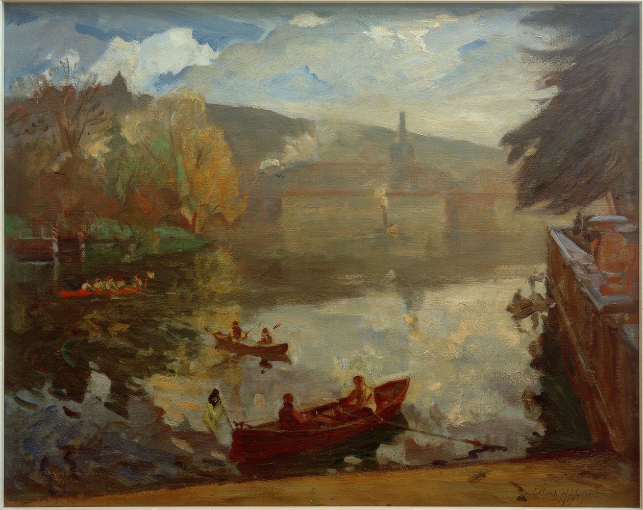 Die Havel bei Postdam autorstwa Ulrich Hubner
