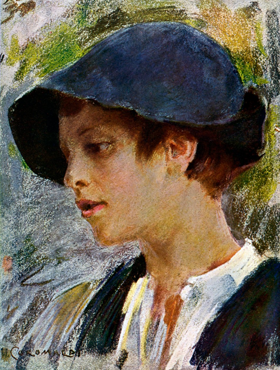 Pasterz rzymski, 1908-1909. autorstwa Umberto Coromaldi
