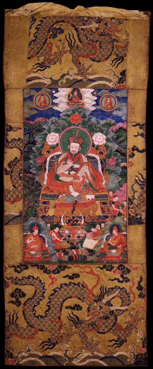 Lama (nauczyciel) Gyurme Dorje autorstwa Unbekannt Unbekannt