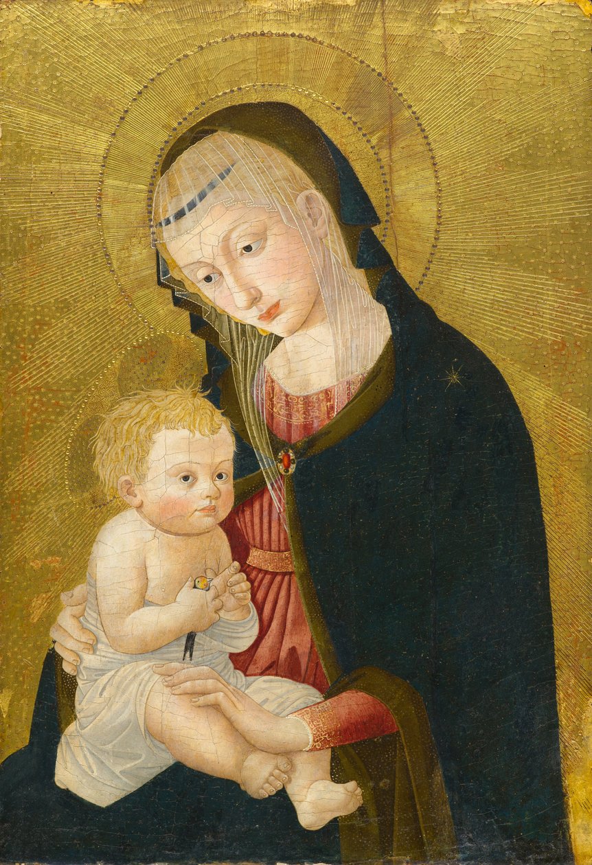 Madonna z Dzieciątkiem autorstwa Unbekannt Unbekannt