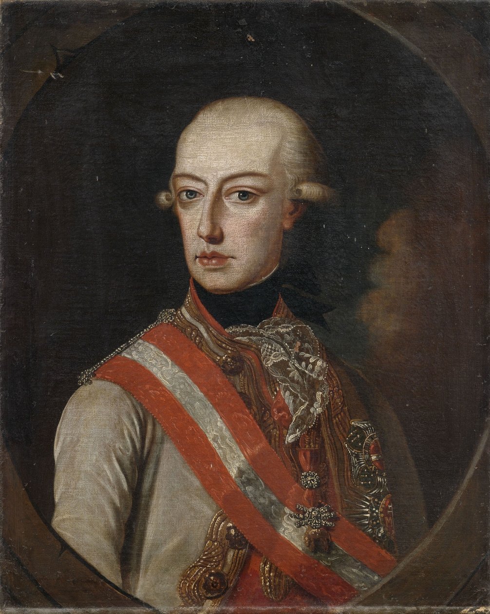 Portret cesarza Józefa II z Orderem Złotego Runa autorstwa Unbekannt Unbekannt