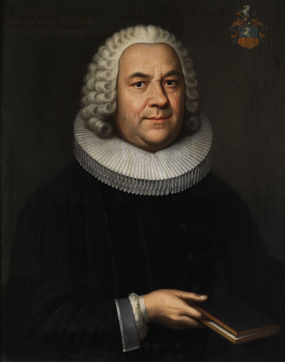 Portret teologa Jeremiasa Friedricha Reussa (1700–1777), profesora teologii w Kopenhadze. autorstwa Unbekannt Unbekannt