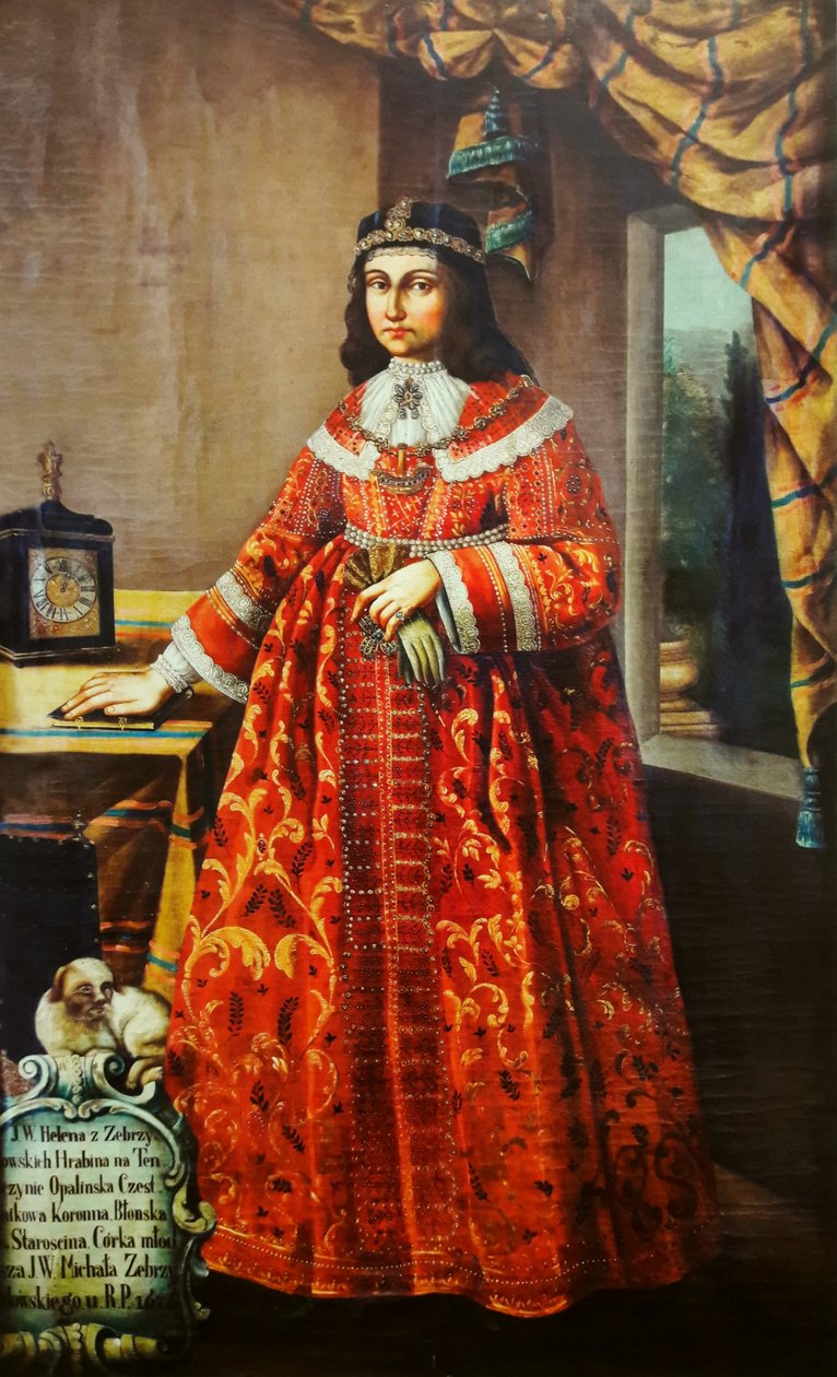 Portrait of Helena Opalińska née Zebrzydowska. autorstwa Unbekannt Unbekannt