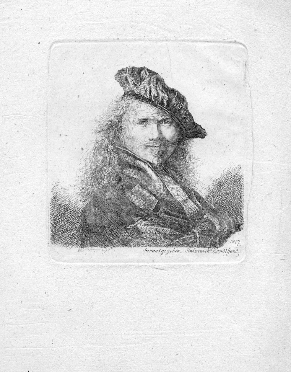 Rembrandt van Rijn (1817) autorstwa Unbekannt Unbekannt
