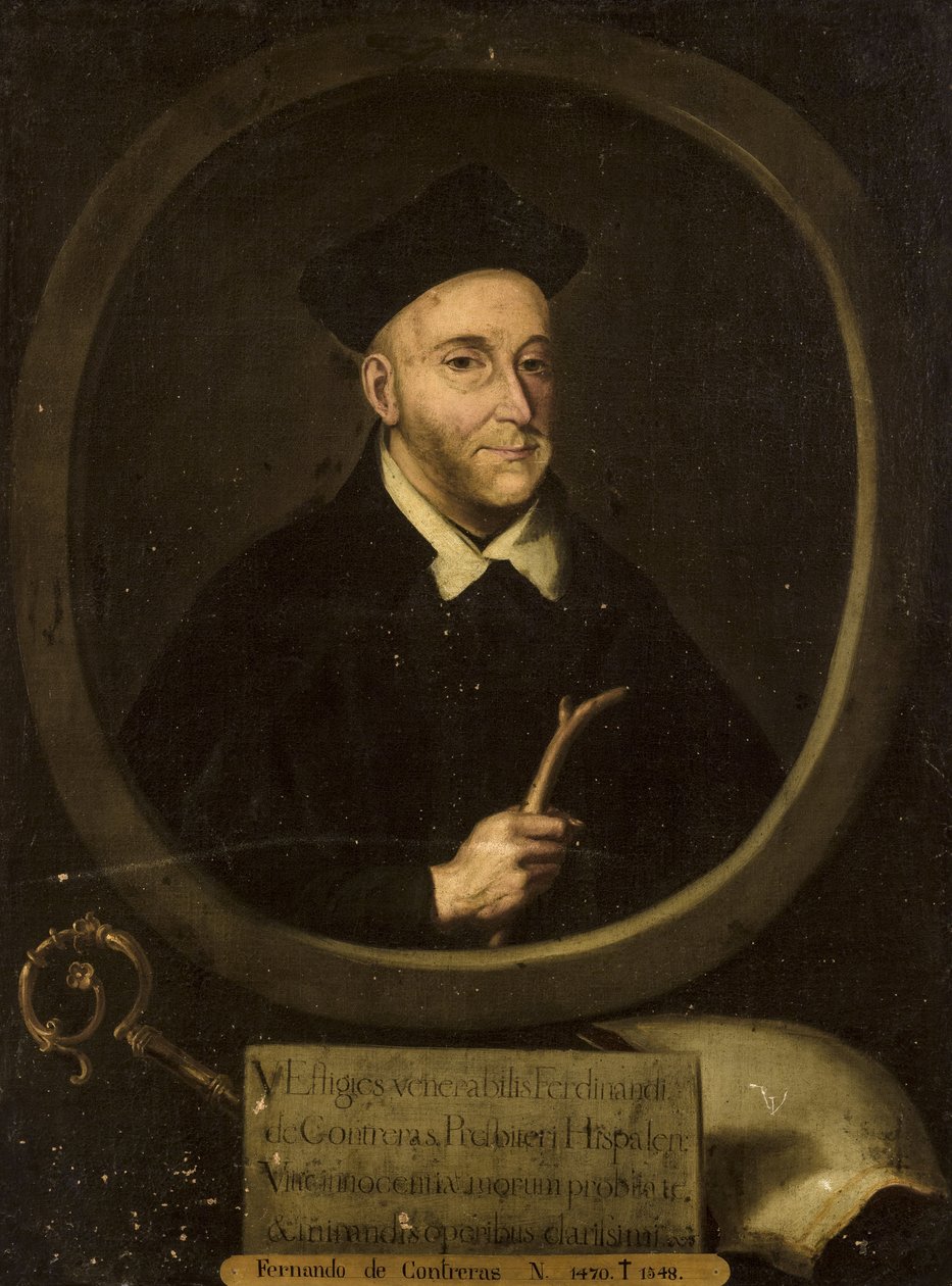 Portret Czcigodnego Ojca Fernando Contreras autorstwa Unbekannt Unbekannt