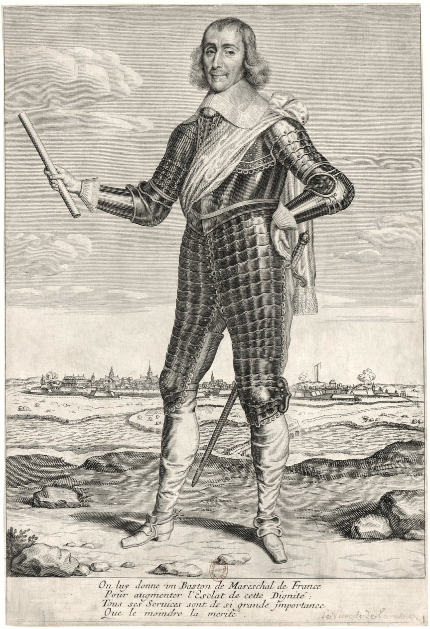 Abraham de Fabert (1599-1662), marszałek Francji autorstwa Unbekannt Unbekannt