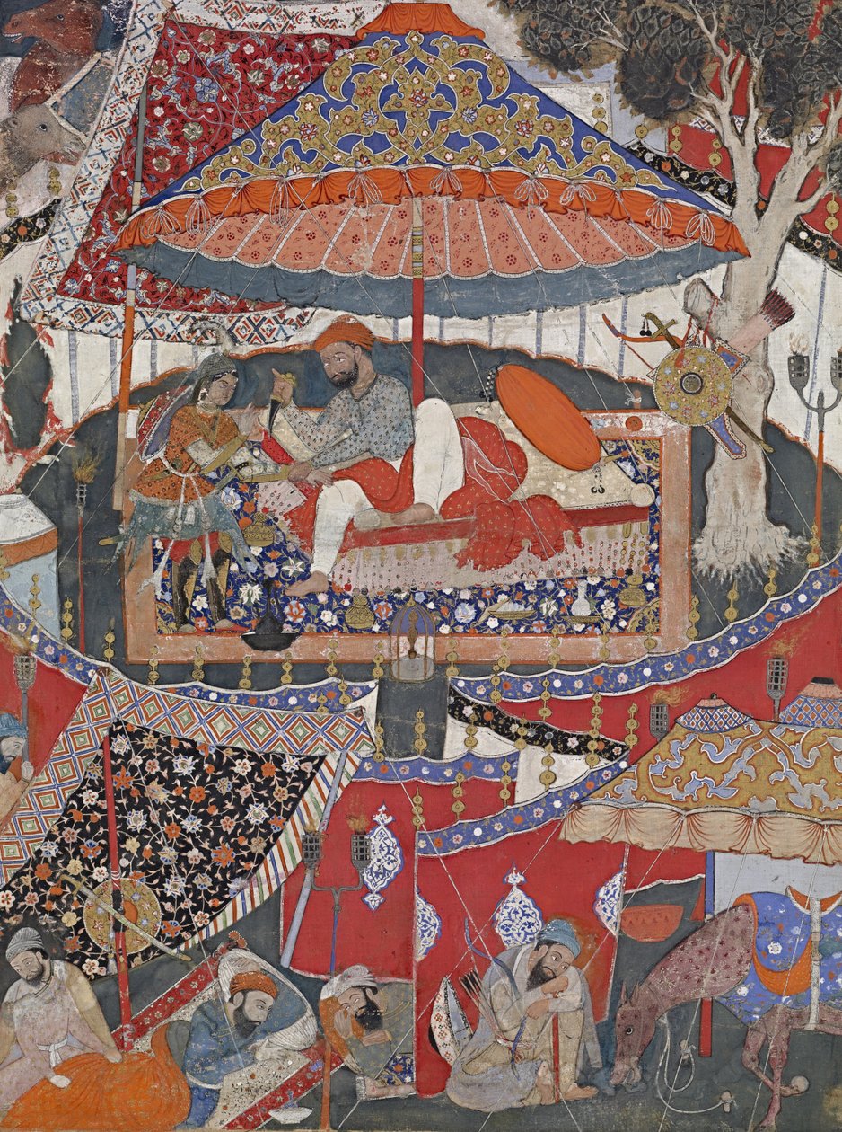 Strona Dastan-i Amir Hamza (Hamzanama) autorstwa Unbekannt Unbekannt