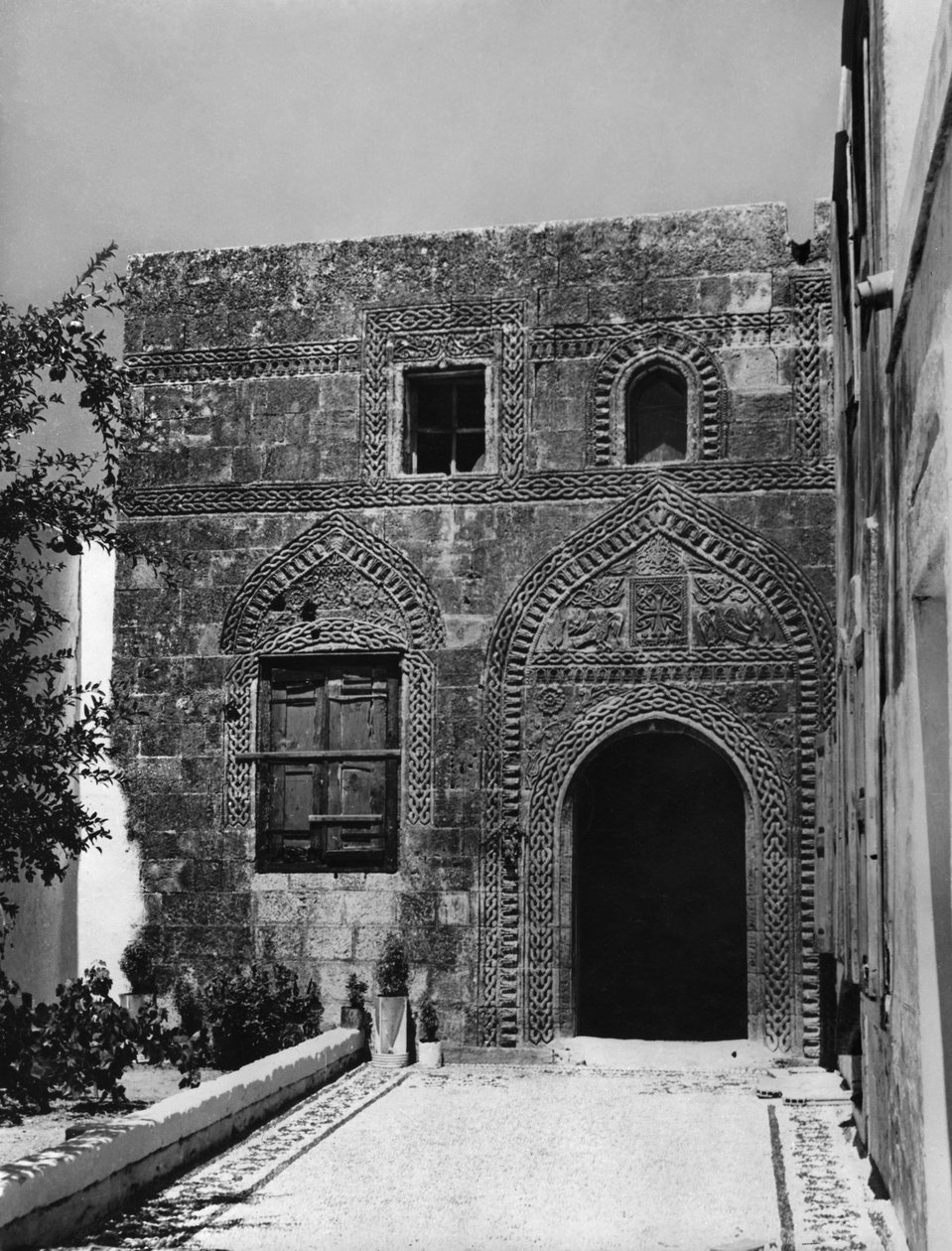 Stary dom w Lindos na Rodos autorstwa Unbekannt Unbekannt