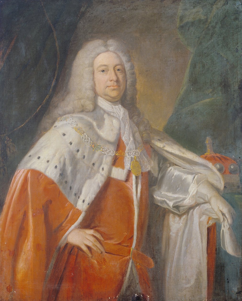 Brytyjski - Portret barona autorstwa Unbekannt Unbekannt