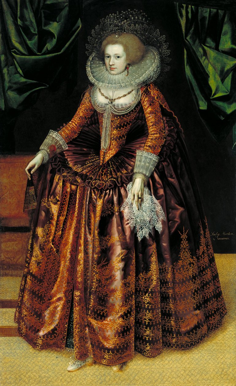 Szkoła brytyjska XVII wiek - Portret Anne Wortley, później Lady Morton autorstwa Unbekannt Unbekannt