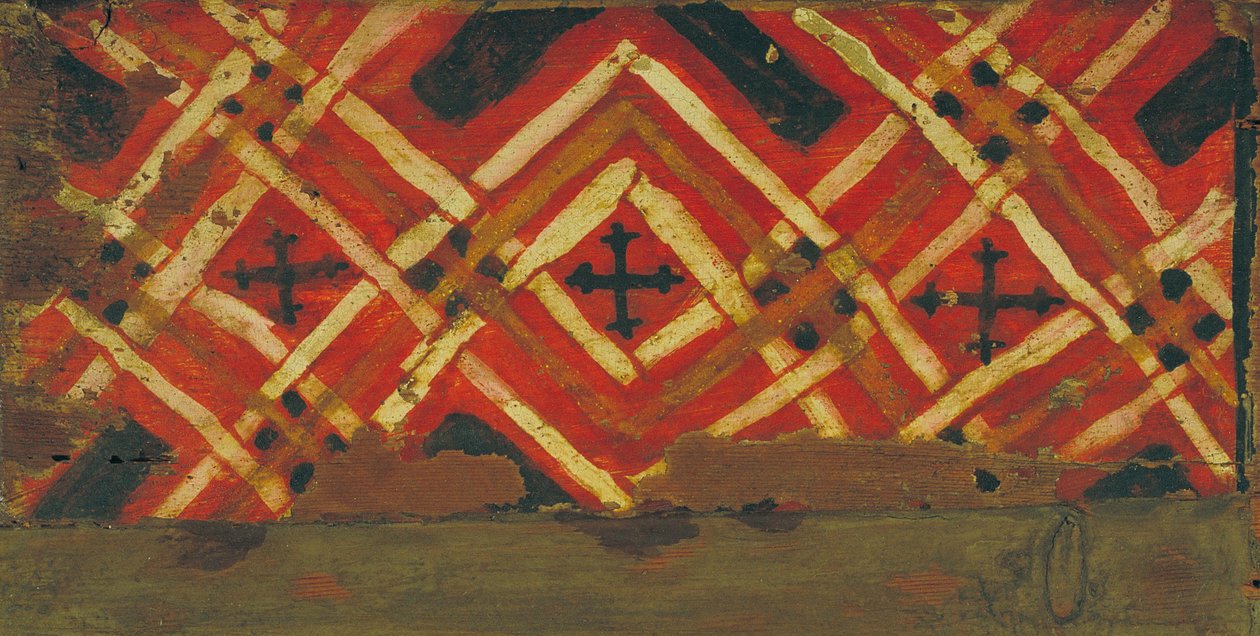 Panel sufitowy z motywami geometrycznymi (awHqTJJ8WWCutA) autorstwa Unbekannt Unbekannt