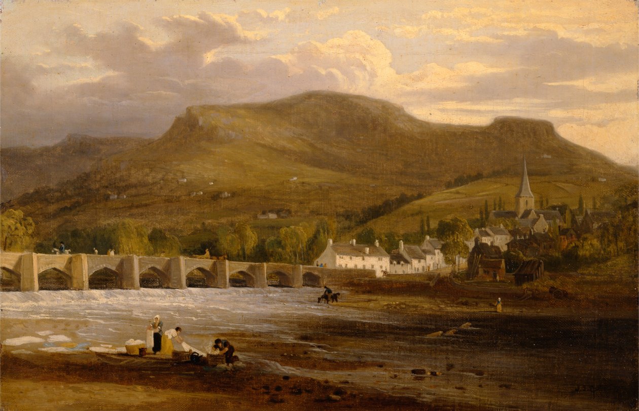 Crickhowell, Breconshire autorstwa Unbekannt Unbekannt