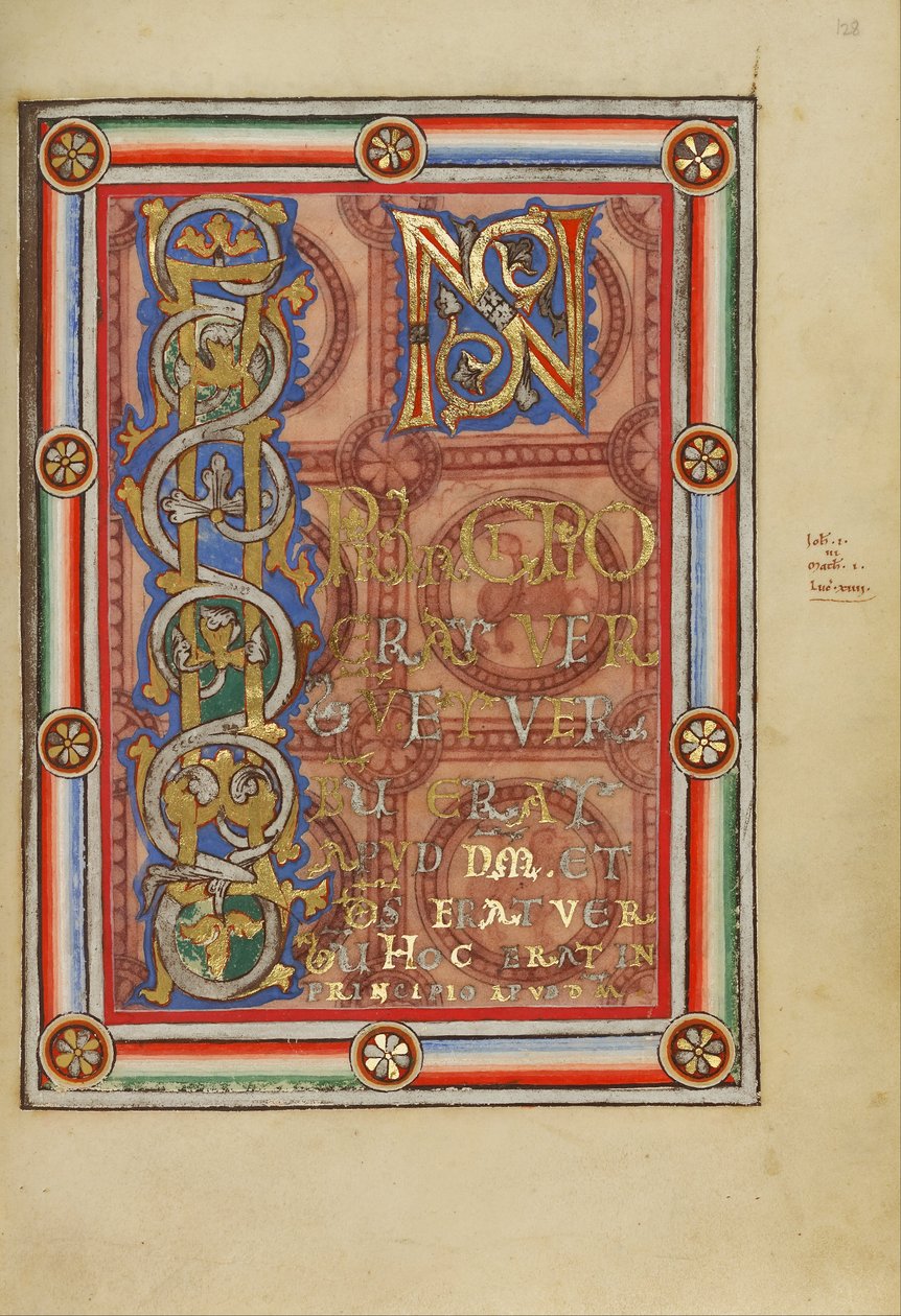 Zdobiona strona Incipit (6853068) autorstwa Unbekannt Unbekannt