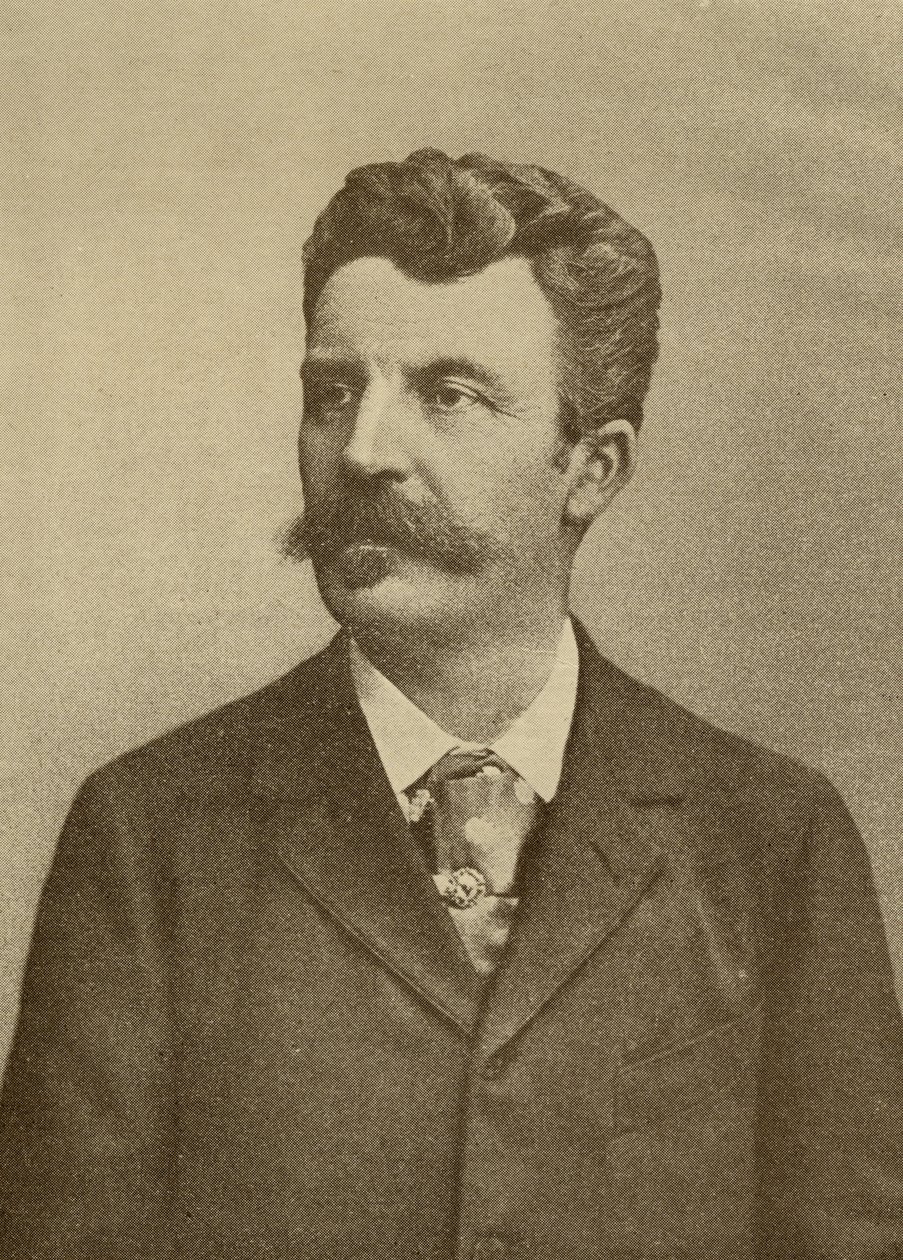 Guy de Maupassant (1850-93) autorstwa Unbekannt Unbekannt