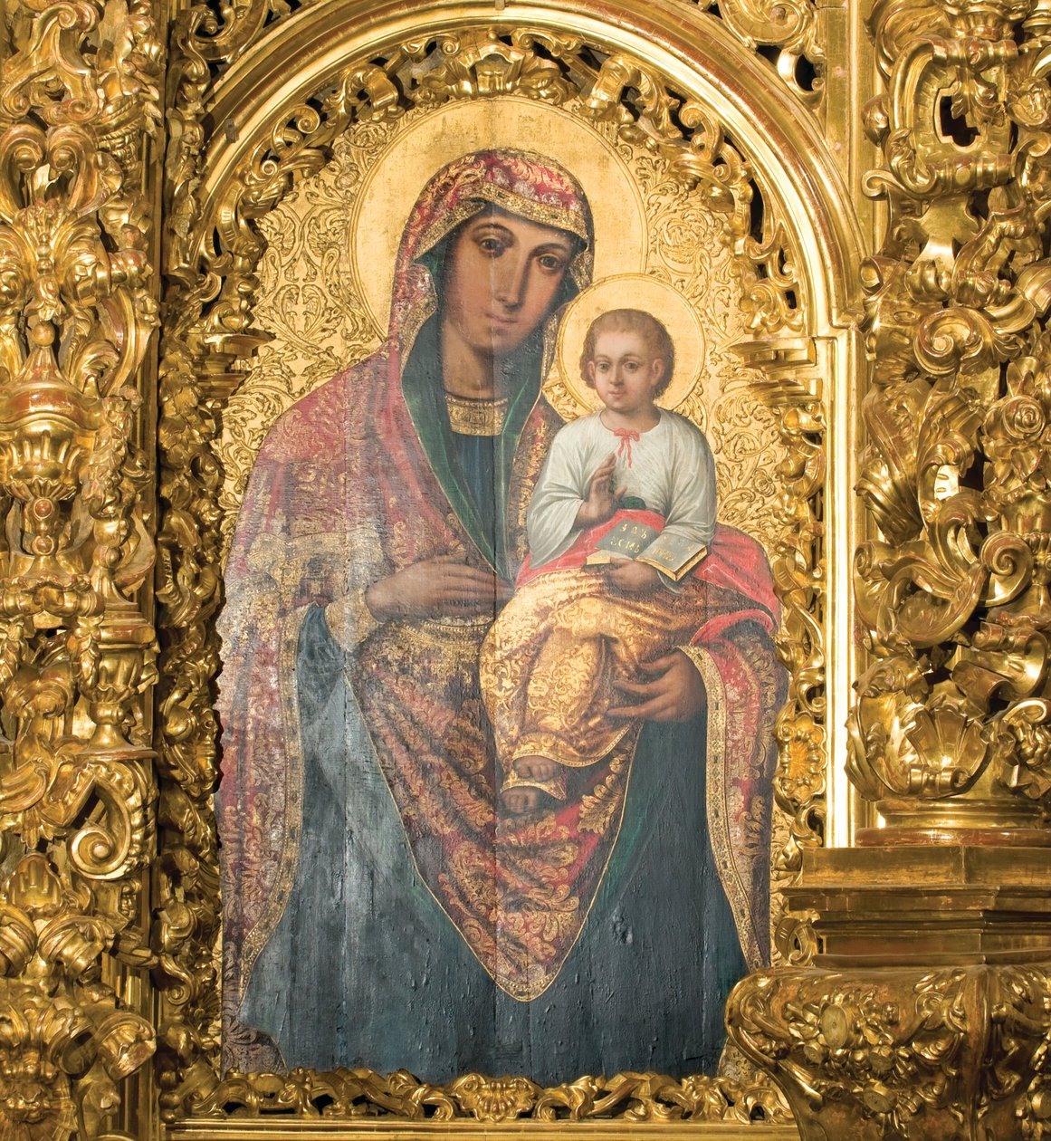 Matka Boża z Dzieciątkiem autorstwa Unbekannt Unbekannt
