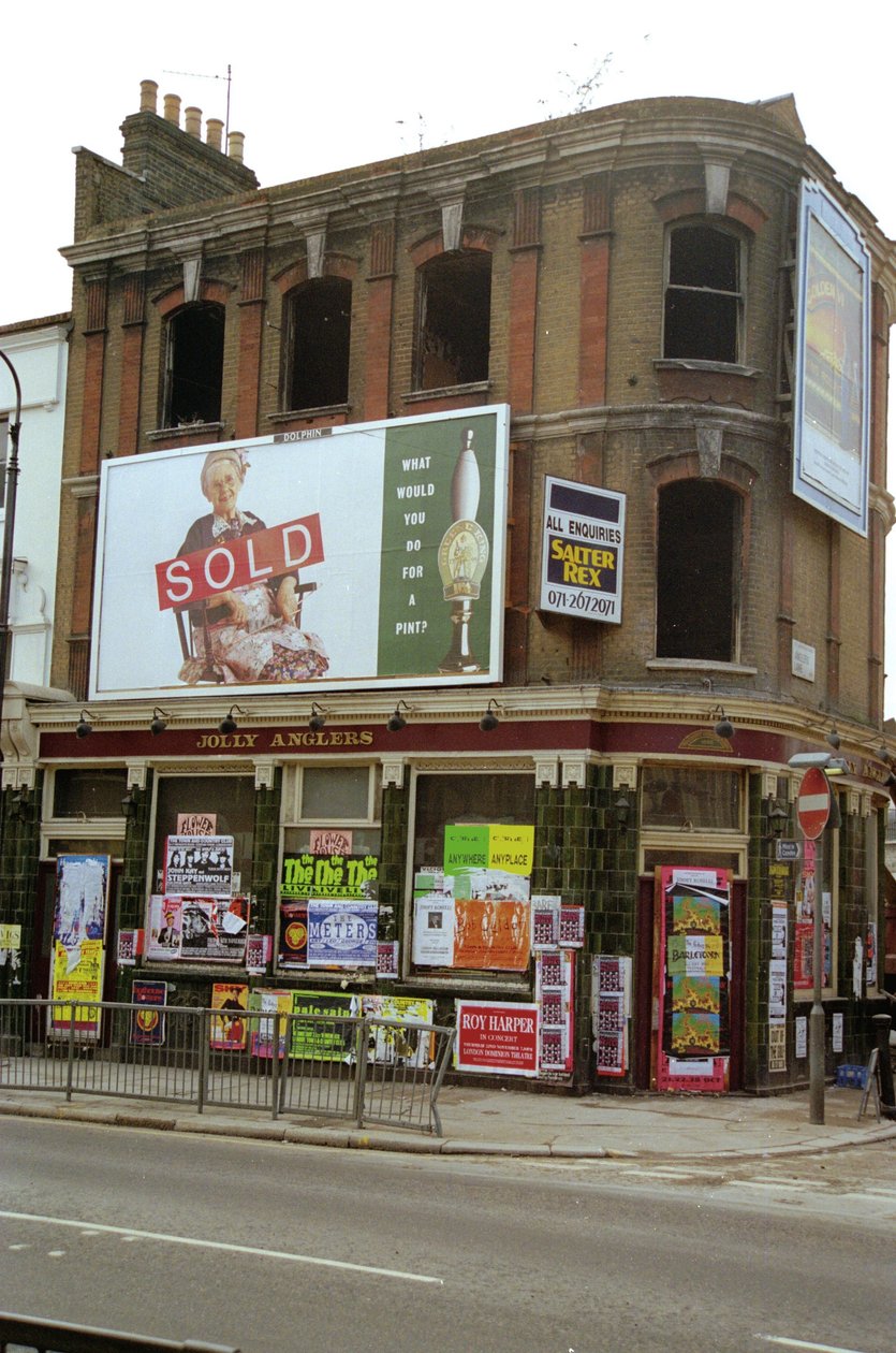 Pub Jolly Anglers, Kentish Town, 1991 autorstwa Unbekannt Unbekannt
