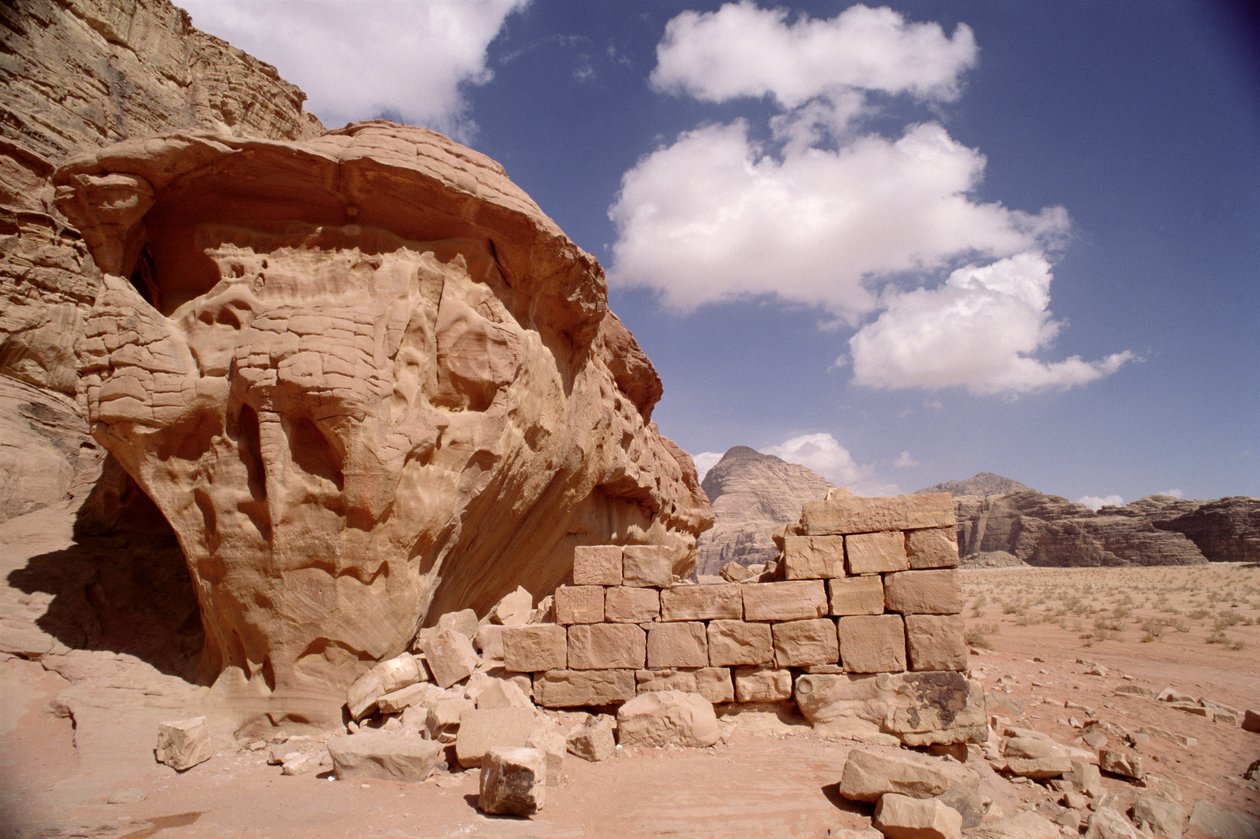 Lawrence z domu Arabii podczas jego okupacji Wadi Rum w 1917 r. autorstwa Unbekannt Unbekannt