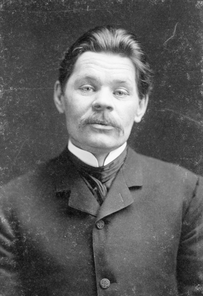 Maksym Gorki, ok. 1906 autorstwa Unbekannt Unbekannt