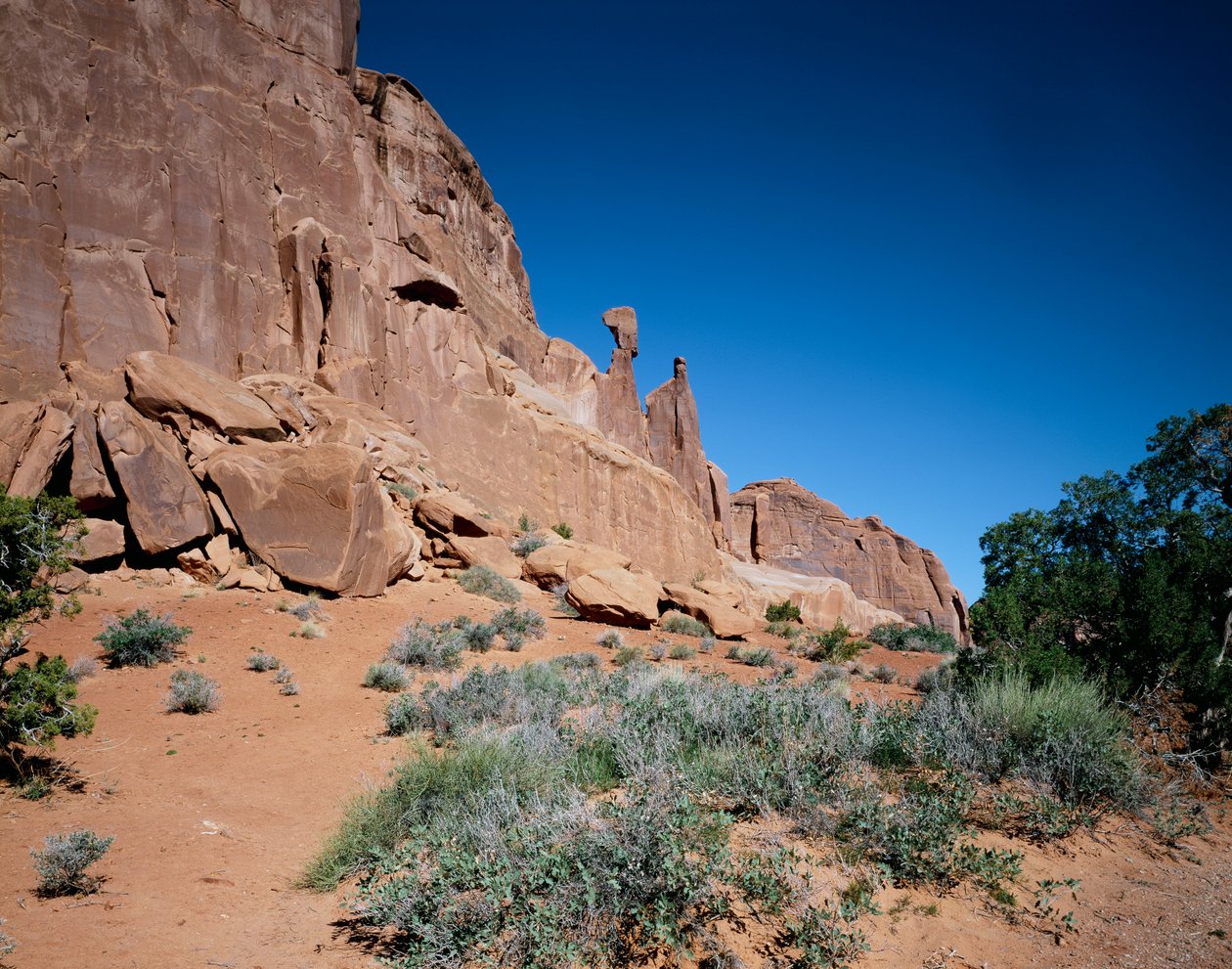 Park Avenue, Park Narodowy Arches, Utah autorstwa Unbekannt Unbekannt