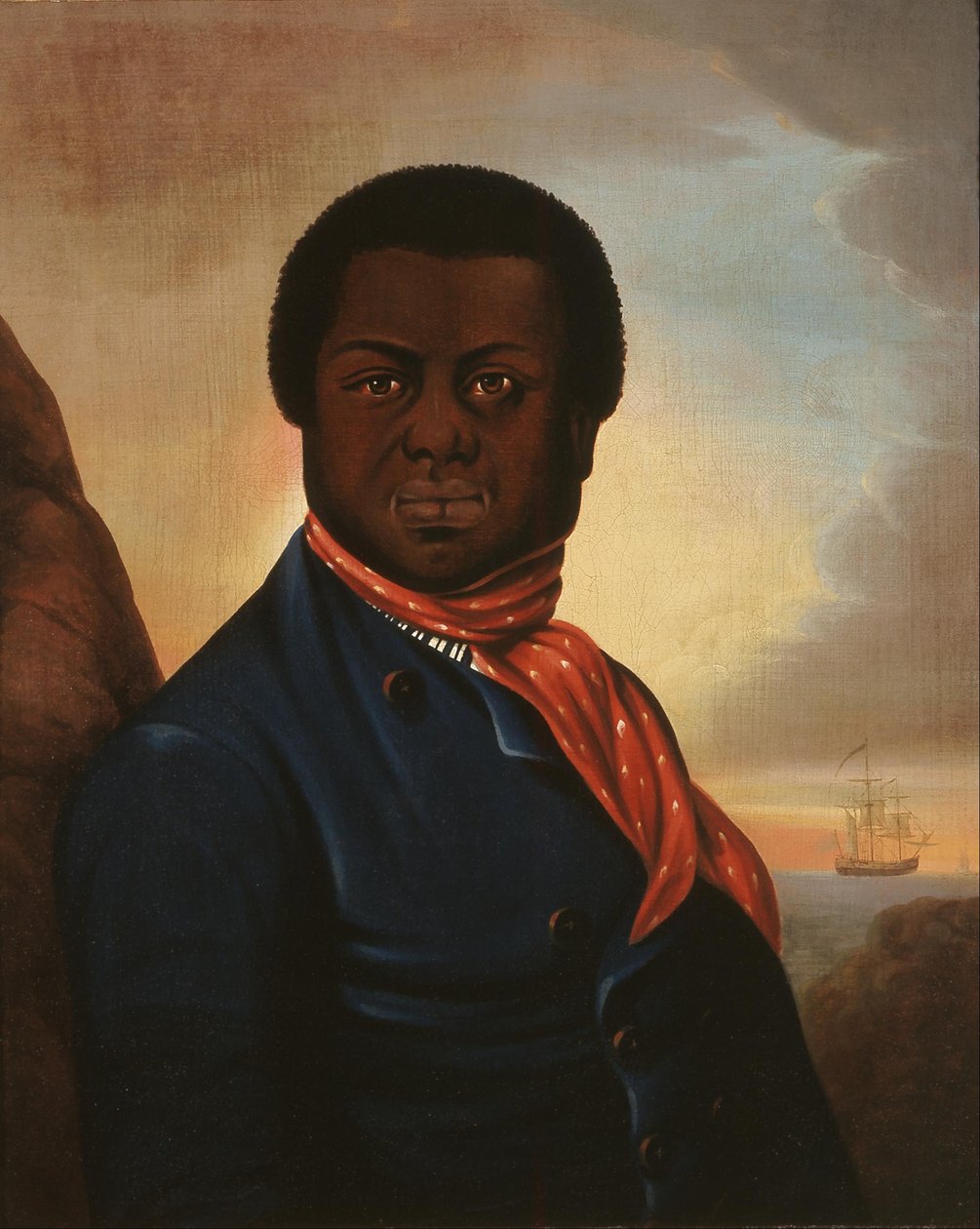 Portret czarnego marynarza (Paul Cuffe) autorstwa Unbekannt Unbekannt