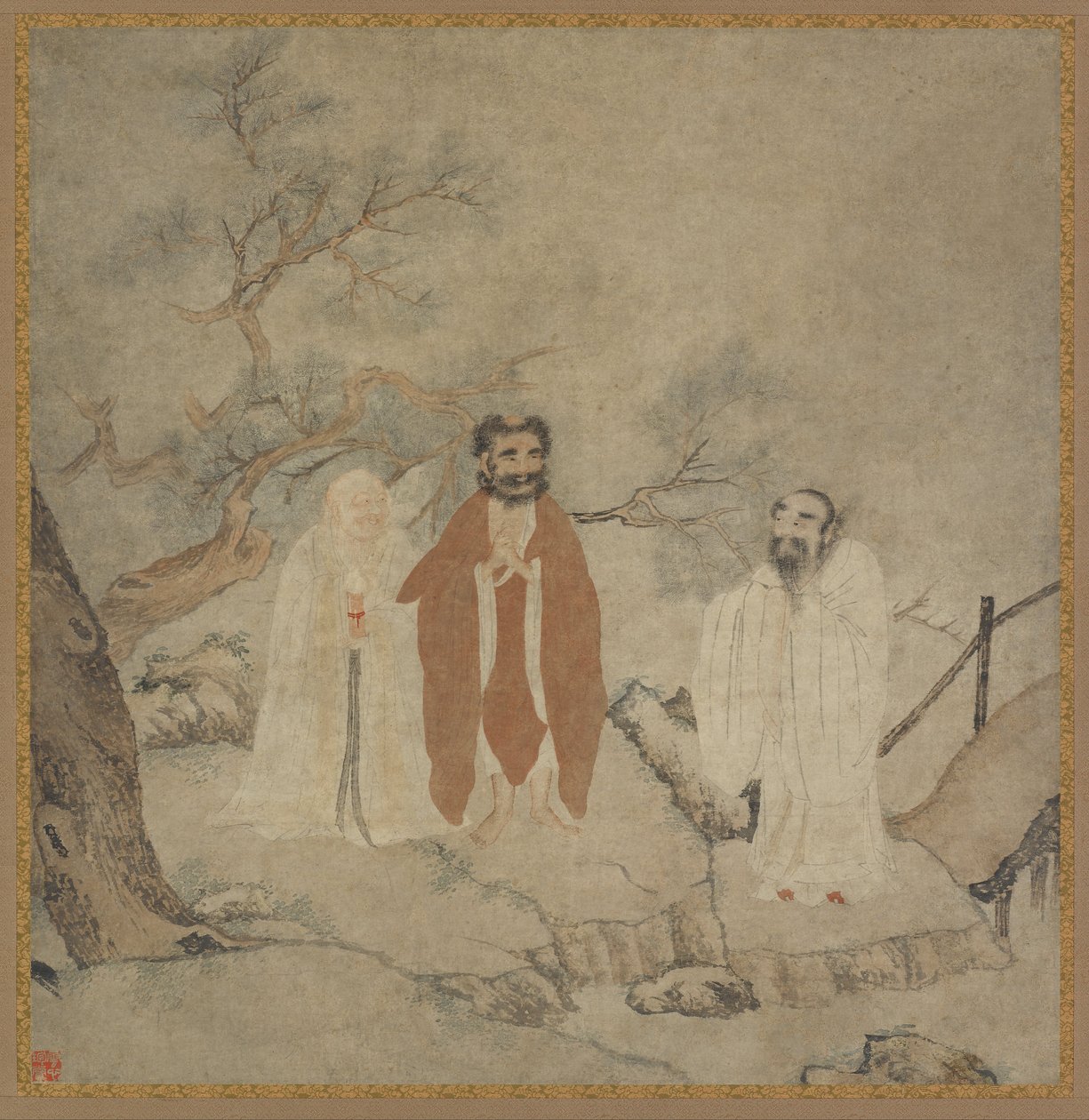 Sakjamuni, Lao Tzu i Konfucjusz autorstwa Unbekannt Unbekannt