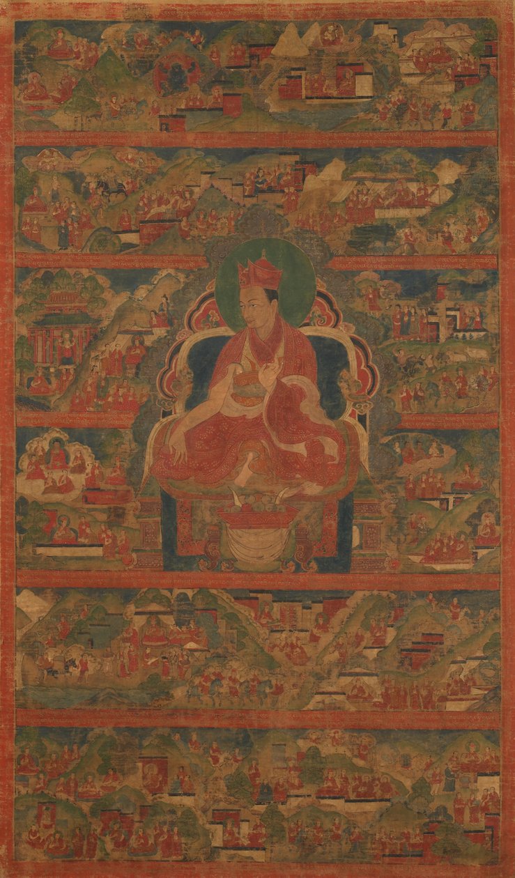 Szarmapa Lama, Chhodang Yeshe Palzang, V Szamar Rinpocze (15-16) autorstwa Unbekannt Unbekannt