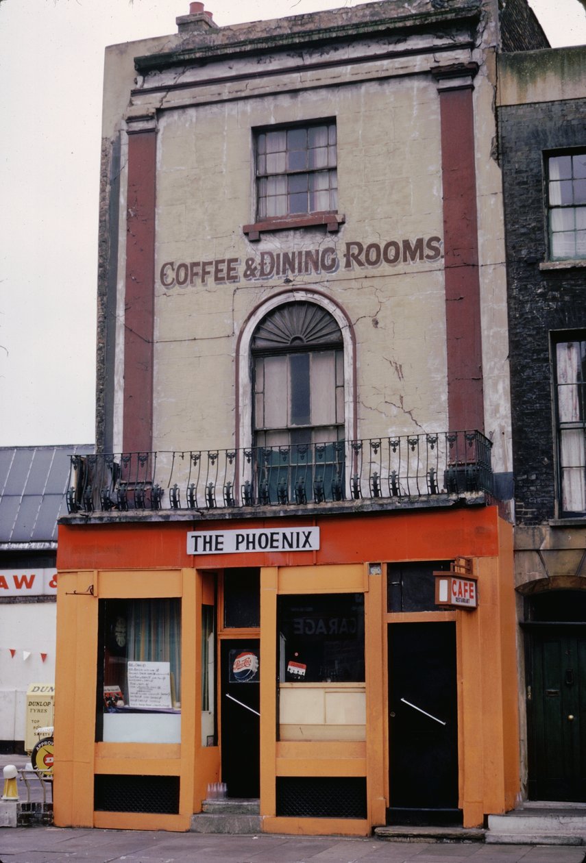 Cafe Phoenix, Camden Town, 1967 autorstwa Unbekannt Unbekannt