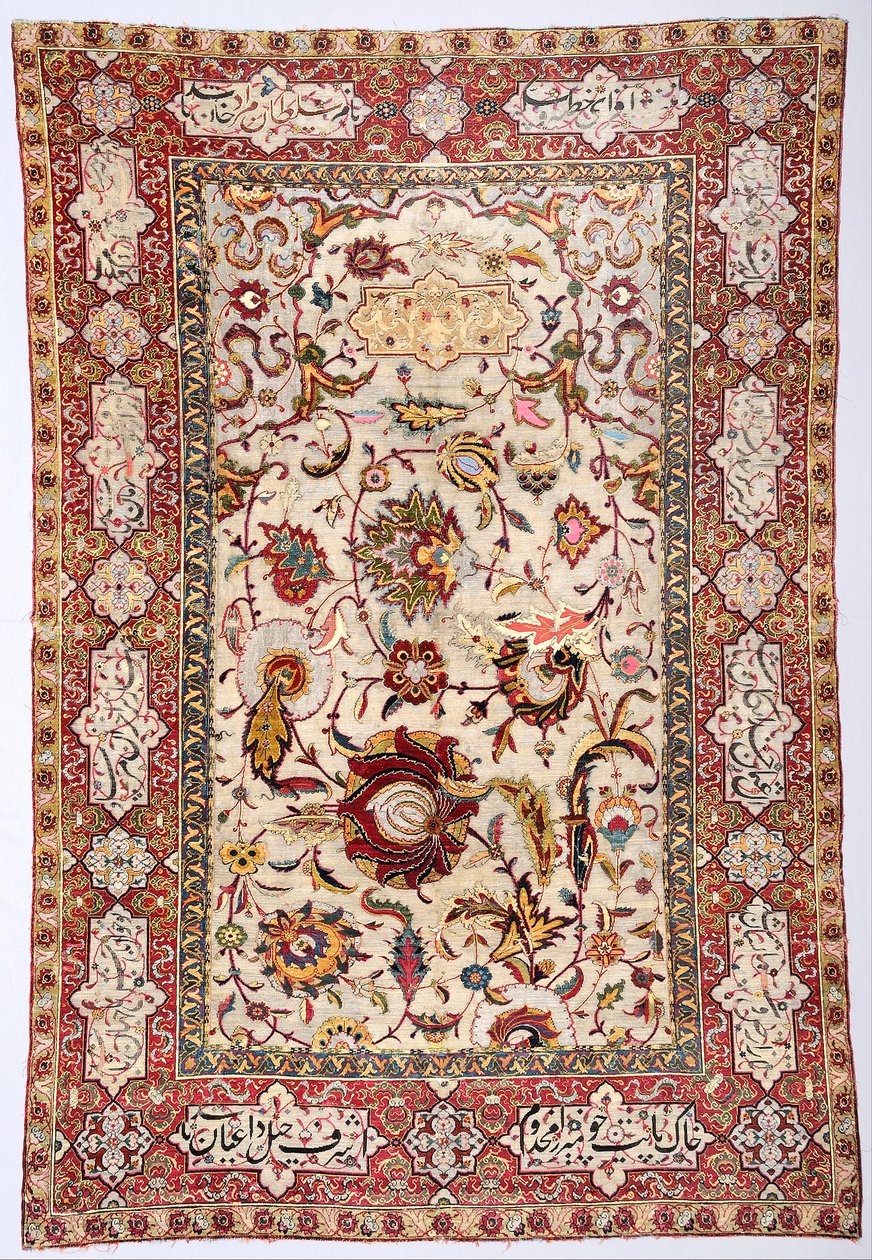 Nieznany, Iran - Jedwabny Dywan (1901828) autorstwa Unbekannt Unbekannt