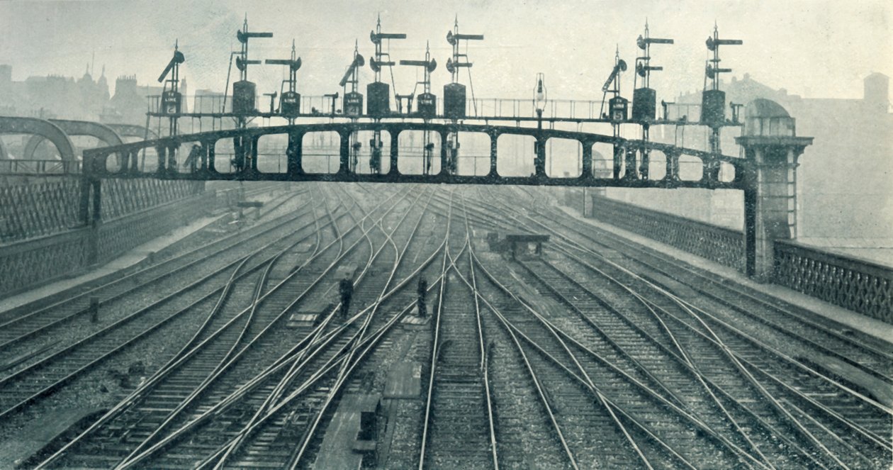 Most sygnałów, 1922. autorstwa Unbekannt