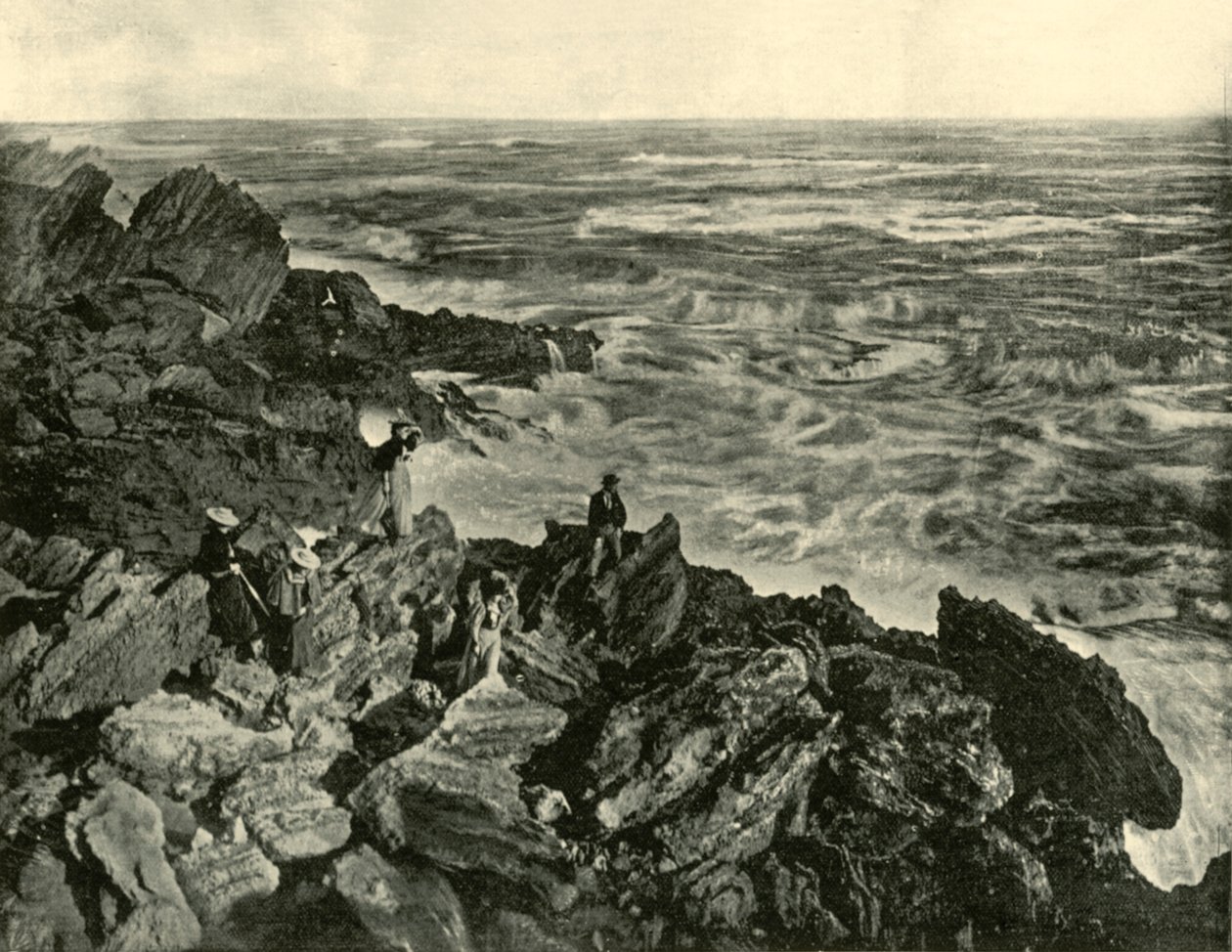 Scena na wybrzeżu w Warrnambool, 1901. autorstwa Unbekannt