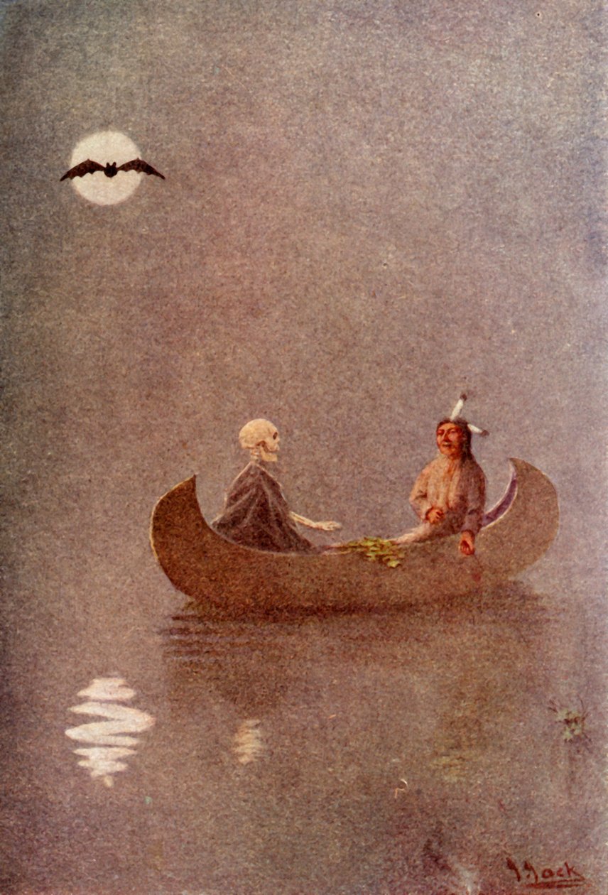 „Wyprawa wędkarska w Krainie Cieni”, 1914. autorstwa Unbekannt